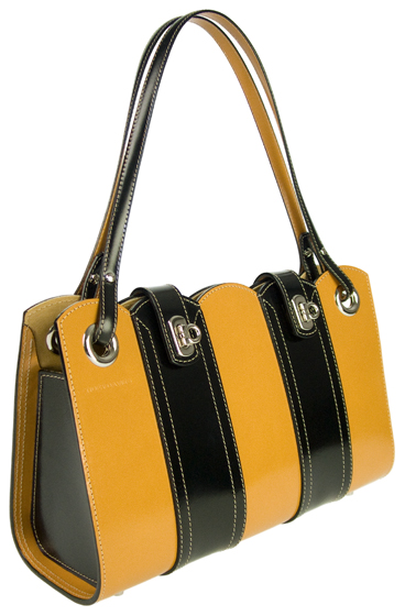CL0809 London Colour and Black Bag